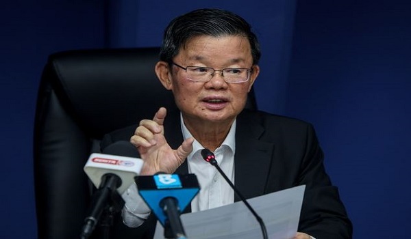 Ketua Menteri Pulau Pinang Chow Kon Yeow. / BERNAMA